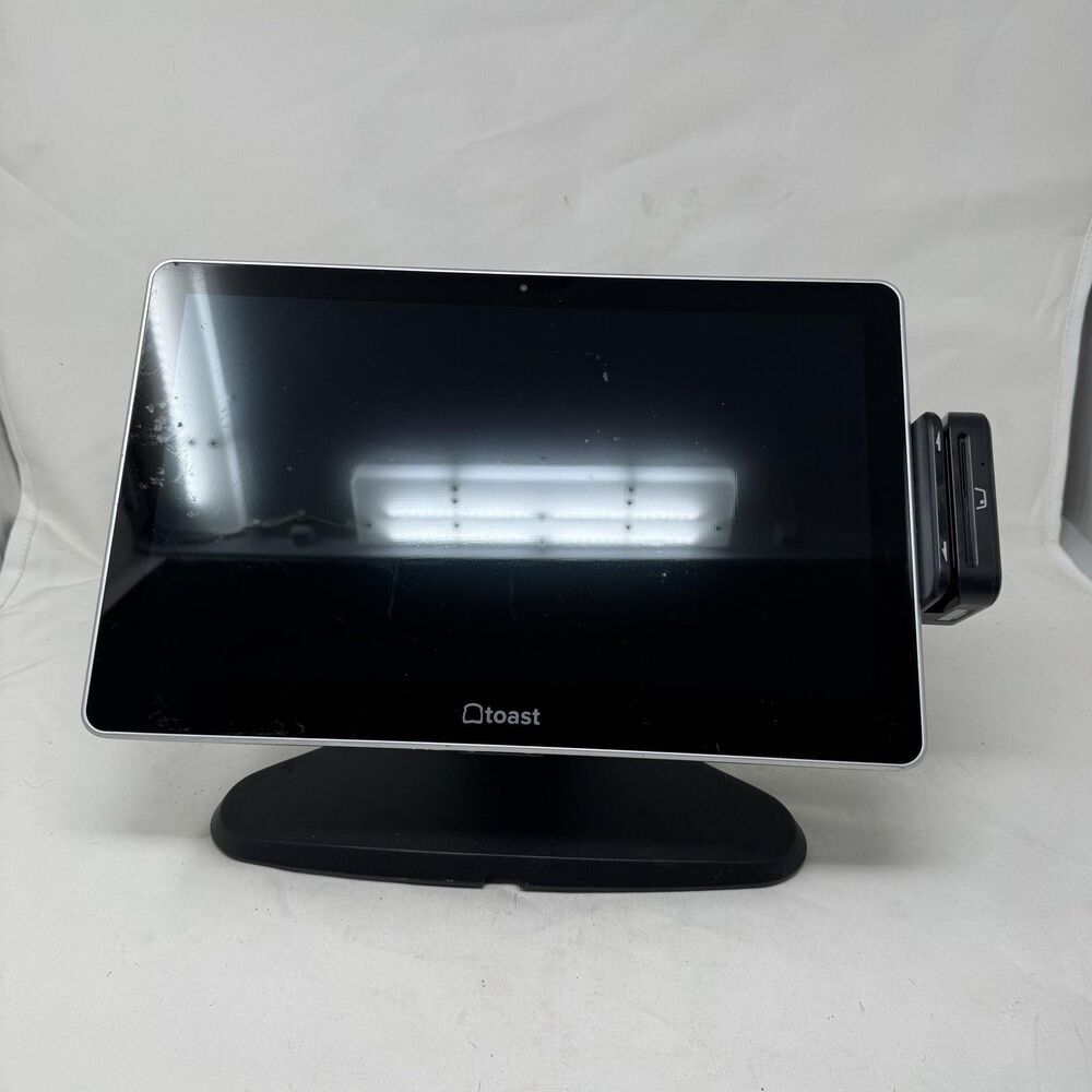 Toast Flex TT203 POs Point of Sales W/ Card Reader Stand System No Cord